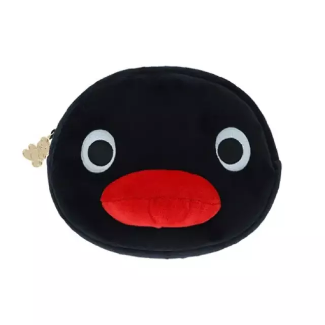 𓂃.◌𓈒𖡼｜JP#企鵝家族/Pingu#1980：收納包(約18×15.5×5cm)。