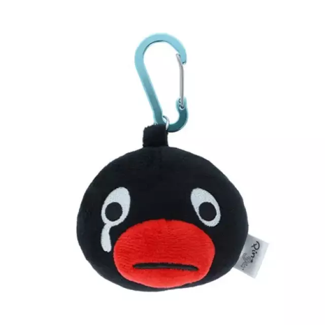 𓂃.◌𓈒𖡼｜JP#企鵝家族/Pingu#哭：鏡子/鎖扣鑰匙圈吊飾組(約7.5×7.8×5cm)。