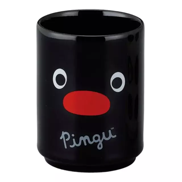 𓂃.◌𓈒𖡼｜JP#企鵝家族/Pingu#黑：瓷，茶水杯(約7.5×H10cm/300ml)。
