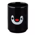 𓂃.◌𓈒𖡼｜JP#企鵝家族/Pingu#黑：瓷，茶水杯(約7.5×H10cm/300ml)。-1