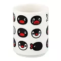 𓂃.◌𓈒𖡼｜JP#企鵝家族/Pingu#白：瓷，茶水杯(約7.5×H10cm/300ml)。