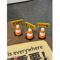 辦公室迷你三角錐-2