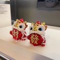 發財福旺 醒獅擺件-3