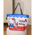 【正版聯名】Hello Kitty防水折疊購物袋-4