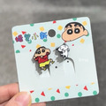 【正版聯名】蠟筆小新耳夾-7