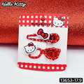 【正版聯名】HelloKitty髮夾 髮圈-9