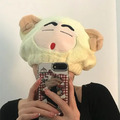 蠟筆小新珊瑚絨乾髮帽-10