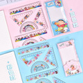 【正版聯名】蠟筆小新套尺組/四入裝 三角尺 量角器 直尺-4
