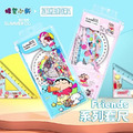【正版聯名】蠟筆小新套尺組/四入裝 三角尺 量角器 直尺