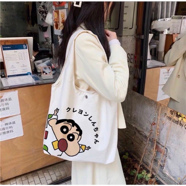蠟筆小新帆布袋
