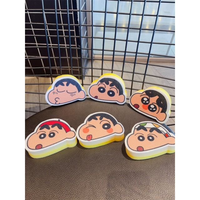 蠟筆小新菜瓜布/一組六入