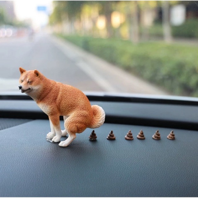 大便柴犬公仔