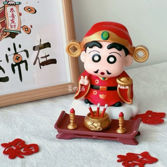 財神爺小新公仔