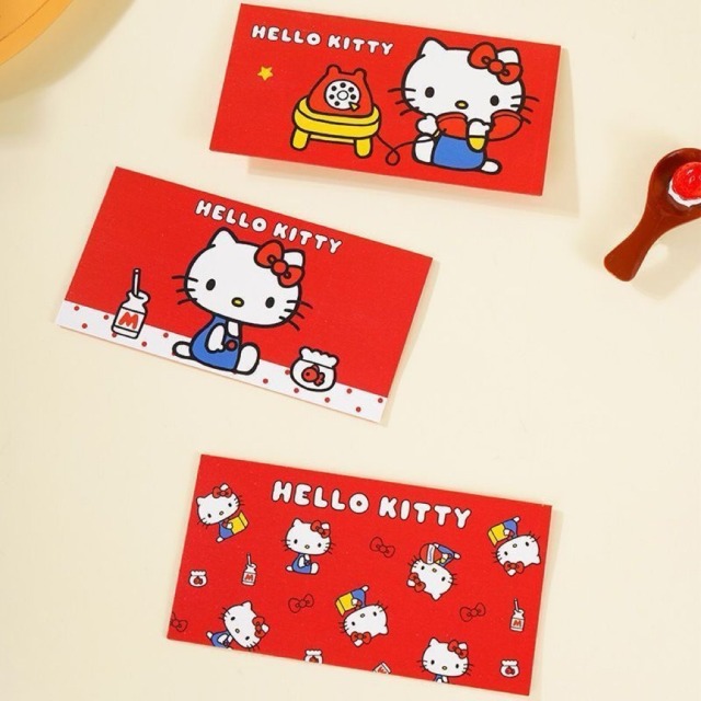 Hello Kitty紅包袋 一組三入