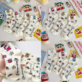 蠟筆小新日系刺繡襪子-5