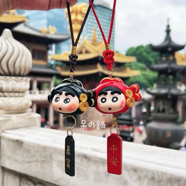 錦鯉小新吊飾