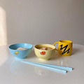 蠟筆小新同款餐具 四件套禮盒-3