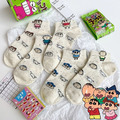 蠟筆小新日系刺繡襪子-1
