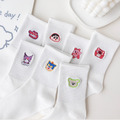 蠟筆小新刺繡白襪-4