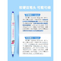 【正版聯名】蠟筆小新雙頭螢光筆/一盒5入-4