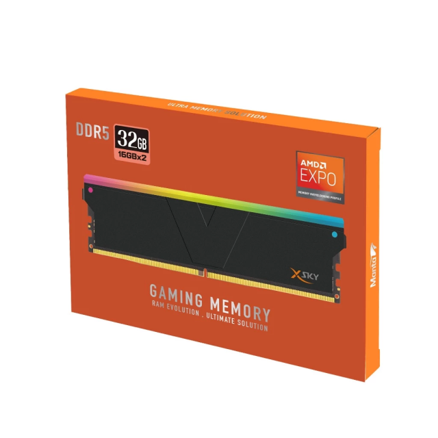 全何V-color MantaXsky DDR5 6000 32GB(16GBx2) CL30 AMD EXPO黑RGB