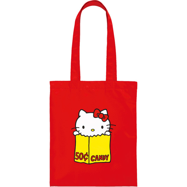 現貨🇯🇵日本京都 凱蒂貓50 週年 特展 Hello Kitty展 日版原創托特包
