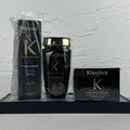 【KERASTASE 巴黎卡詩】卡詩黑鑽極萃逆時奢華三組件系列(髮油75ml+髮膜200ml+髮浴250ml)-1
